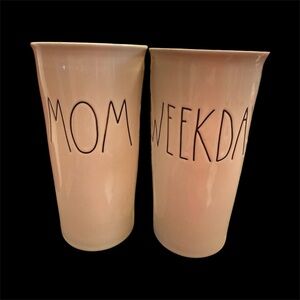 Vintage Rae Dunn Ceramic Coffee Tumblers
